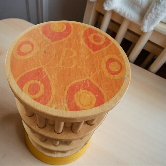 B. Toys | Natural Wooden Rolling Rainmaker Dexterity Development Toy - Picture 8 of 9